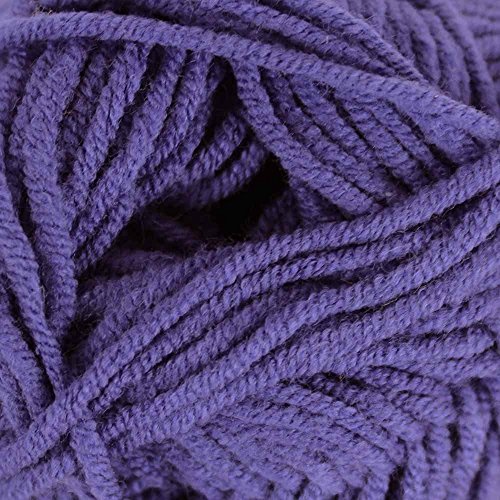 Scheepjes 1592-2463 Softfun Baumwolle Garn, 2463 Purple, 1x50g von Scheepjes