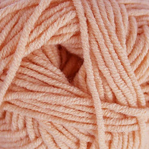 Scheepjes 1592-2466 Softfun Baumwolle Garn, 2466 Peach, 1x50g von Scheepjes