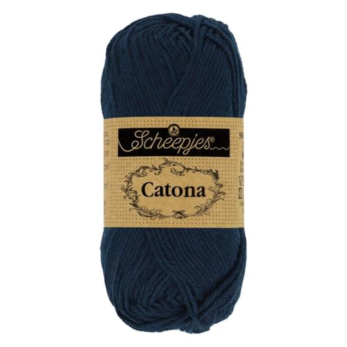 Scheepjes - Scheepjes 124 Ultramarin Catona Garn - 1x50g von Scheepjes