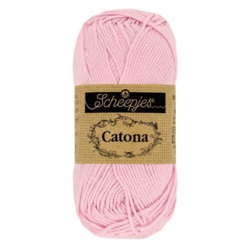 Scheepjes - Scheepjes 246 Eisig Rosa Catona Garn - 1x50g von Scheepjes