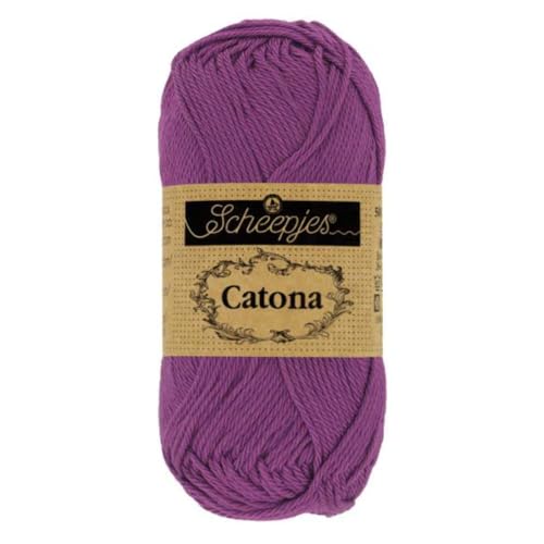 Scheepjes - Scheepjes 282 Ultraviolett Catona Garn - 1x50g von Scheepjes