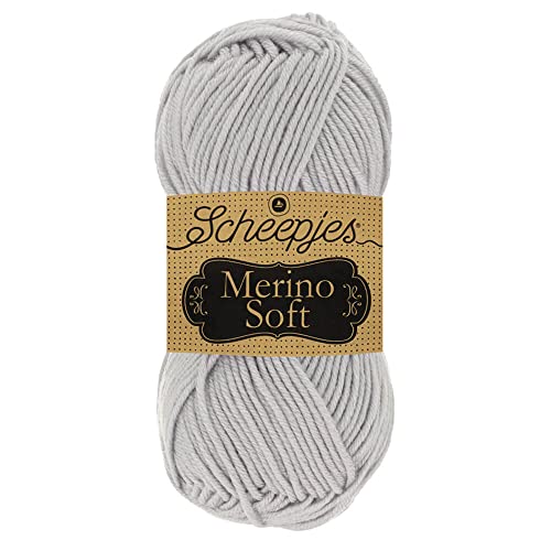 Scheepjes 1679-603 Merino Soft Baumwolle Garn, 603 Michelangelo, 1x50g von Scheepjes