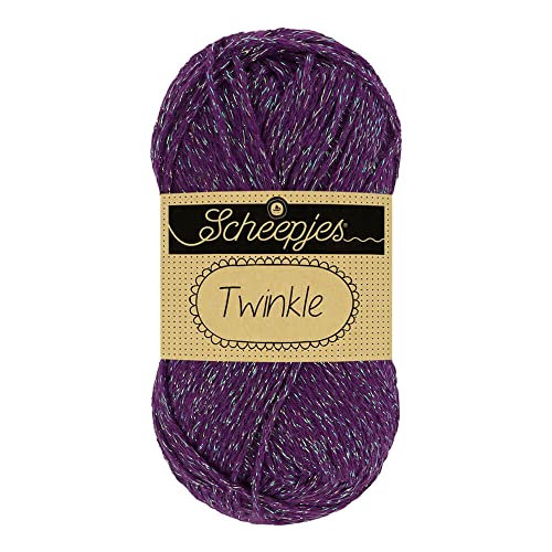 Scheepjes 1701-928_2 Twinkle Baumwolle Garn, Baumwollmischgewebe aus Polyester, 10x50g, 10 Count von Scheepjes