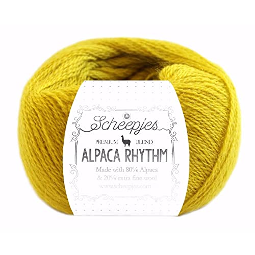 Scheepjes Alpaca Rhythm 1x25g - 668 Disco, weiches Alpaka- und Wollgarn für kreative Projekte Scheepjes Alpaca Rhythm 1x25g - 668 Disco, weiches Alpaka- und Wollgarn für kreative Projekte von Scheepjes