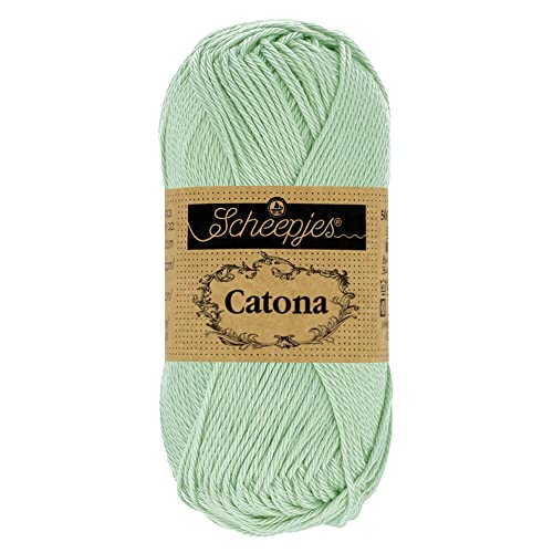 Scheepjes Catona 50g 1x50g - 402 Silbergrün, Baumwollgarn für Häkeln und Stricken Scheepjes Catona 50g 1x50g - 402 Silbergrün, Baumwollgarn für Häkeln und Stricken von Scheepjes