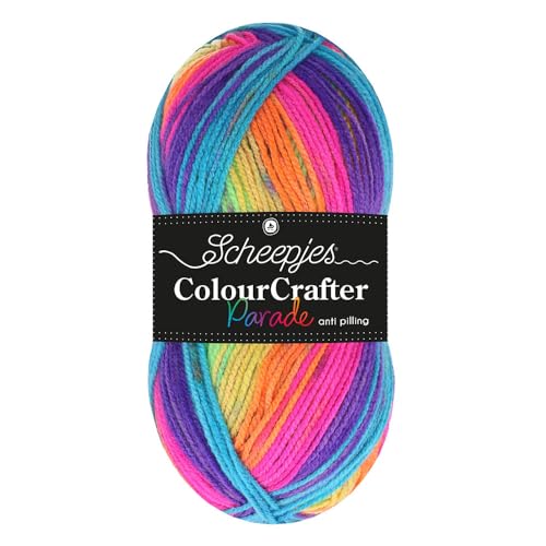 Scheepjes Colour Crafter Parade 100g - 611 Neon Dream, Bunte Häkel- und Strickgarne Scheepjes Colour Crafter Parade 100g - 611 Neon Dream, Bunte Häkel- und Strickgarne von Scheepjes
