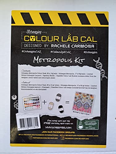 Scheepjes Color Lab CAL-2023 - Metropolis Kit von Scheepjes