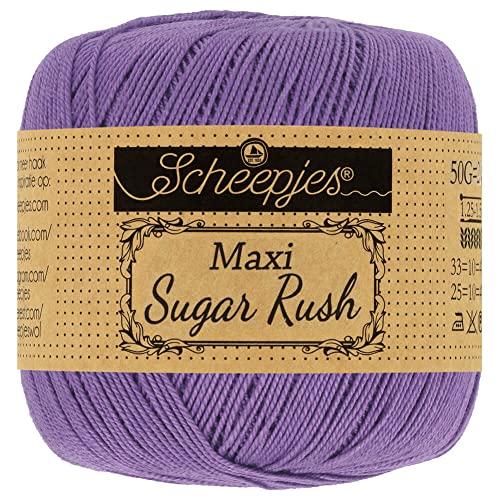 Scheepjes - Scheepjes 113 Rittersporn Maxi Zucker Eilen Garn - 1x50g von Scheepjes