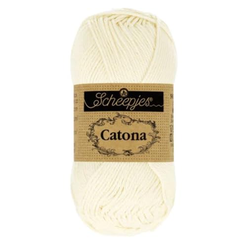 Scheepjes - Scheepjes 130 Alt Spitze Catona Garn - 1x50g von Scheepjes