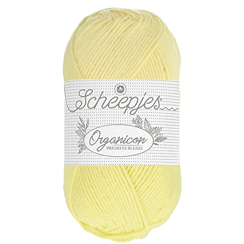 Scheepjes - Scheepjes 210 Buttermilch Organicon Garn - 1x50g von Scheepjes