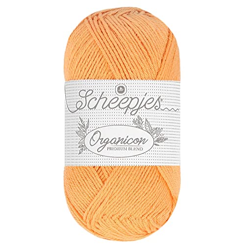 Scheepjes - Scheepjes 223 Süss Mandarin Organicon Garn - 1x50g von Scheepjes