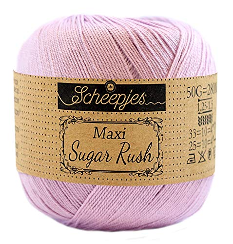 Scheepjes - Scheepjes 226 Licht Orchidee Maxi Zucker Eilen Garn - 1x50g von Scheepjes