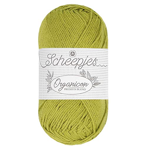 Scheepjes - Scheepjes 228 Olive Organicon Garn - 1x50g von Scheepjes