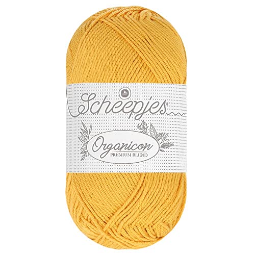 Scheepjes - Scheepjes 237 Golden Sonne Organicon Garn - 1x50g von Scheepjes