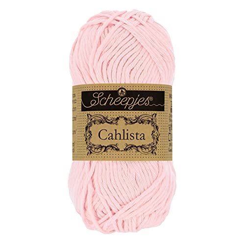 Scheepjes - Scheepjes 238 Pulver Rosa Cahlista Garn - 10x50g von Scheepjes