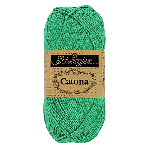 Scheepjes - Scheepjes 241 Papagei Grün Catona Garn - 10x50g von Scheepjes