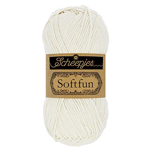 Scheepjes 1592-2 Softfun Baumwolle Garn, 2426 Lace, 10x50g, 10 Count von Scheepjes