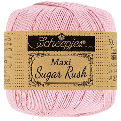 Scheepjes - Scheepjes 246 Eisig Rosa Maxi Zucker Eilen Garn - 1x50g von Scheepjes