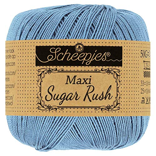 Scheepjes - Scheepjes 247 Bluebird Maxi Zucker Eilen Garn - 1x50g von Scheepjes