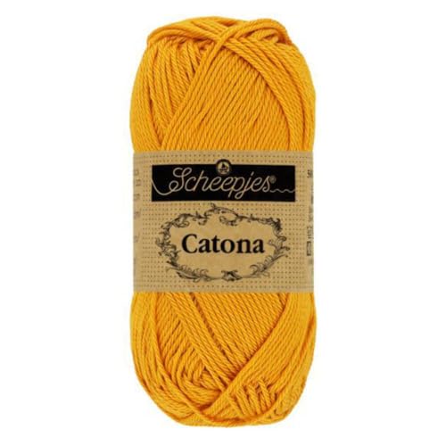 Scheepjes - Scheepjes 249 Safran Catona Garn - 1x50g von Scheepjes