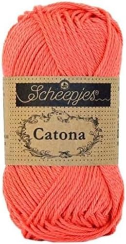 Scheepjes - Scheepjes 252 Wassermelone Catona Garn - 1x50g von Scheepjes