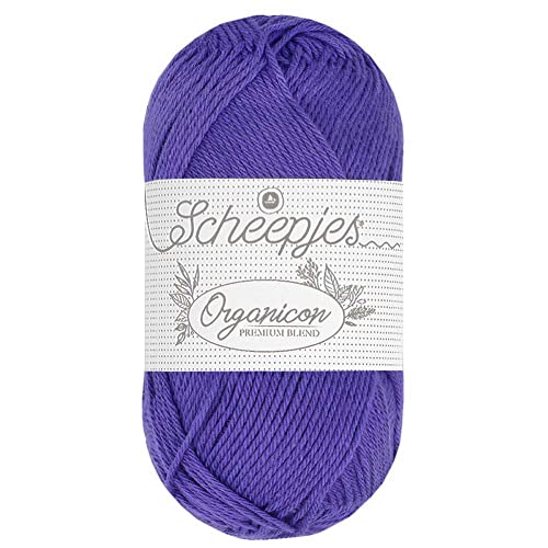 Scheepjes - Scheepjes 258 Violett Organicon Garn - 1x50g von Scheepjes