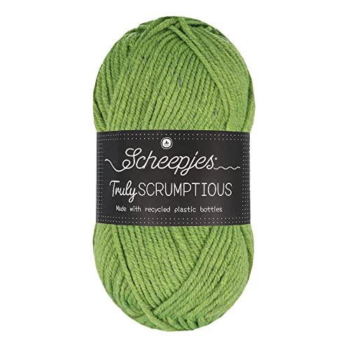 Scheepjes 1739-2 Wirklich lecker Truly Scrumptious Baumwolle Garn, 326 Matcha Chiffon Cake, 5x100g, 5 Count von Scheepjes