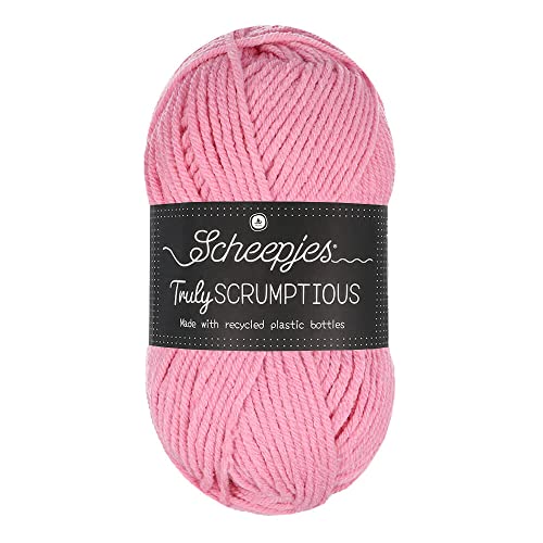 Scheepjes 1739-330 Wirklich lecker Truly Scrumptious Baumwolle Garn, recyceltes Polyester 50% Acryl, 330 Cotton C. Meringue, 1x100g von Scheepjes