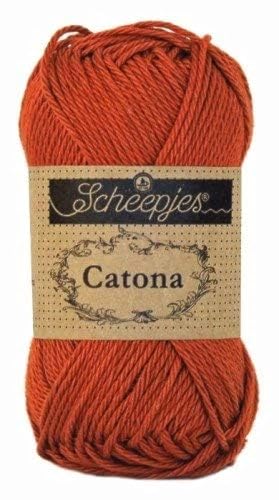 Scheepjes - Scheepjes 388 Rost Catona Garn - 1x50g von Scheepjes