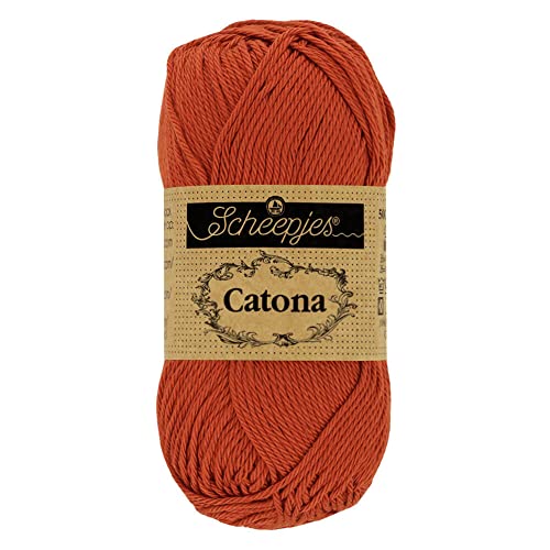 Scheepjes - Scheepjes 388 Rost Catona Garn - 20x25g von Scheepjes