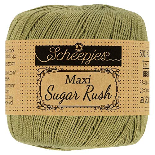 Scheepjes - Scheepjes 394 Schatten Lila Maxi Zucker Eilen Garn - 1x50g von Scheepjes