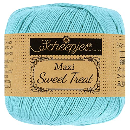 Scheepjes - Scheepjes 397 Cyan Maxi Süss Behandeln Garn - 1x25g von Scheepjes