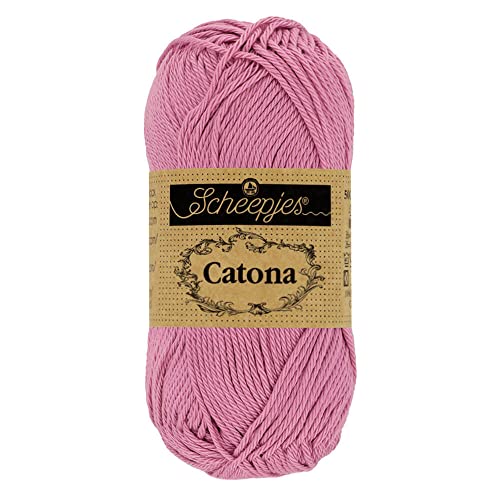 Scheepjes - Scheepjes 398 Kolonial Rose Catona Garn - 10x50g von Scheepjes