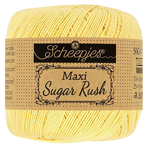 Scheepjes - Scheepjes 403 Limonade Maxi Zucker Eilen Garn - 1x50g von Scheepjes