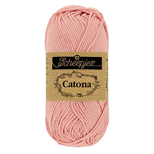 Scheepjes - Scheepjes 408 Alt Rose Catona Garn - 10x50g von Scheepjes