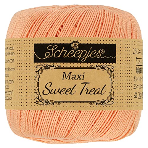 Scheepjes - Scheepjes 414 Lachs Maxi Sweet Treat Garn - 10x25g von Scheepjes