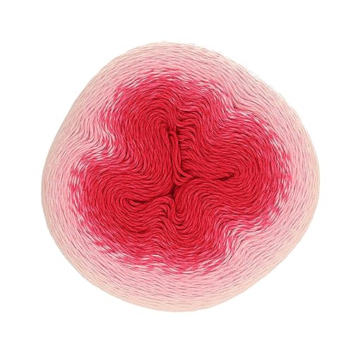 Scheepjes 1698-2 Whirl Garn, Baumwolle Acryl-Mischung, 552 Pink to Wink, 3x1000m, 3 Count von Scheepjes