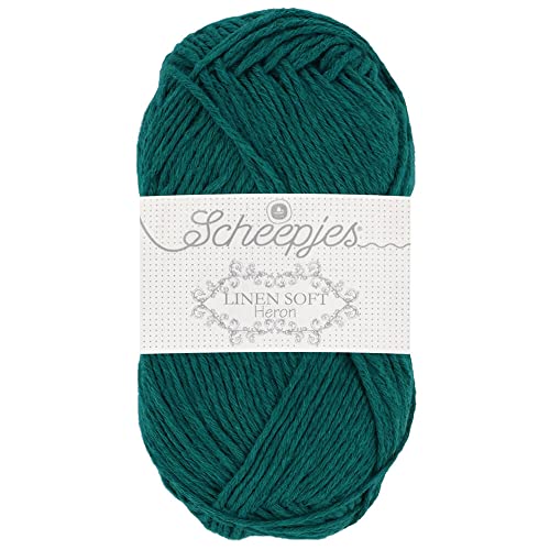 Scheepjes - Scheepjes 607 Leinen Soft Garn - 10x50g von Scheepjes