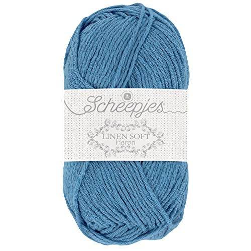 Scheepjes - Scheepjes 615 Leinen Soft Garn - 10x50g von Scheepjes