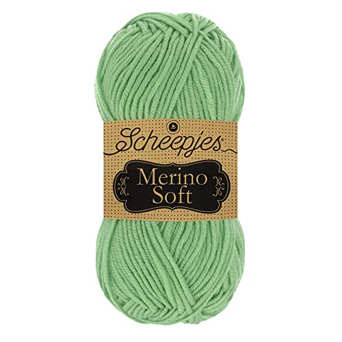 Scheepjes 1679-2 Merino Soft Baumwolle Garn, 50% Superwash-Merinowolle Mikrofaser 25% Acryl, 625 Kandinsky, 10x50g, 10 Count von Scheepjes