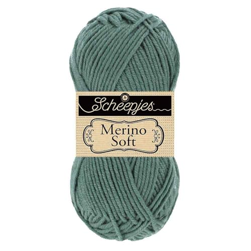 Scheepjes 1679-630 Merino Soft Baumwolle Garn, 630 Lautrec, 1x50g von Scheepjes