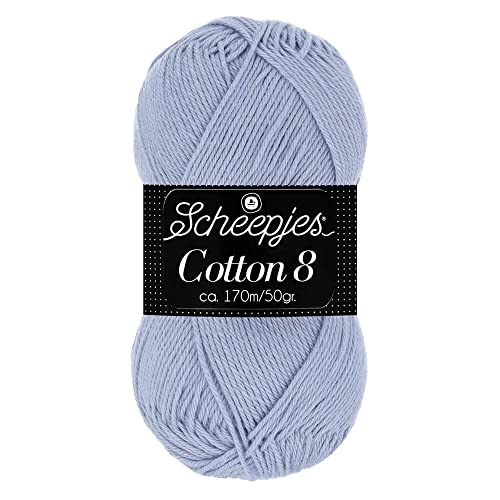 Scheepjes - Scheepjes 651 Cotton 8 Garn - 10x50g von Scheepjes