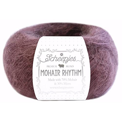 Scheepjes - Scheepjes 671 Schneller Schritt Mohair Rhythmus Garn - 10x25g von Scheepjes