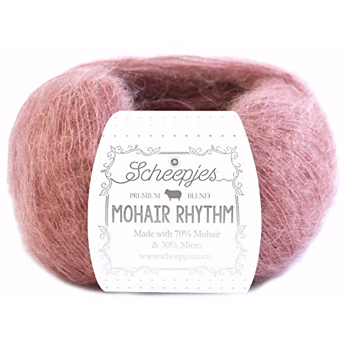 Scheepjes - Scheepjes 673 Foxtrot Mohair Rhythmus Garn - 10x25g von Scheepjes