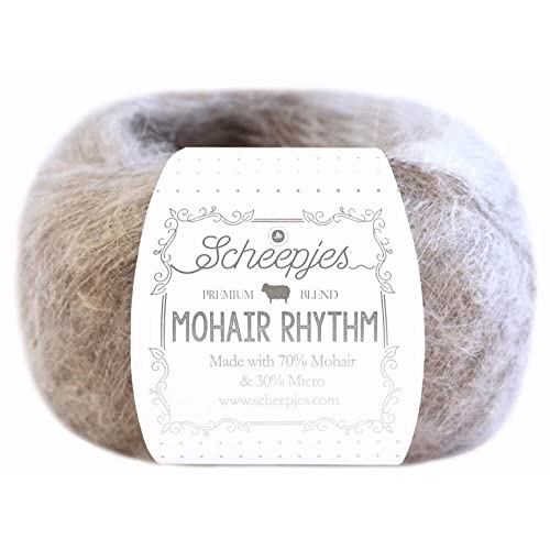 Scheepjes - Scheepjes 674 Roboter Mohair Rhythmus Garn - 10x25g von Scheepjes