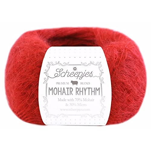 Scheepjes - Scheepjes 684 Flamenco Mohair Rhythmus Garn - 10x25g von Scheepjes