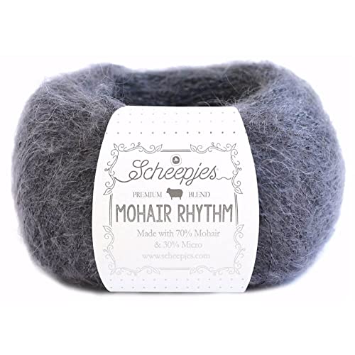 Scheepjes - Scheepjes 685 Hüfte Hüpfen Mohair Rhythmus Garn - 10x25g von Scheepjes