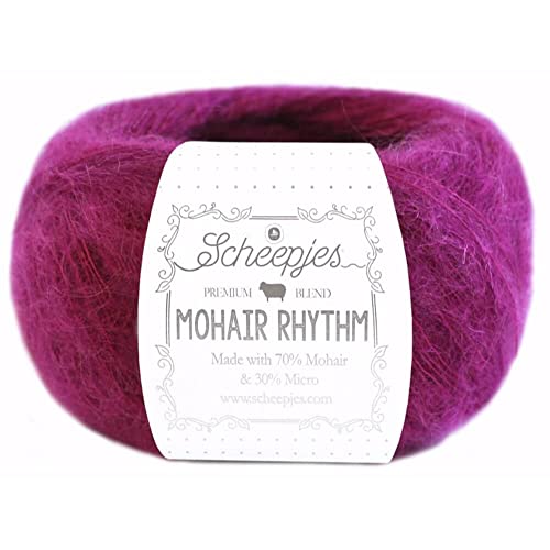 Scheepjes - Scheepjes 687 Jitterbug Mohair Rhythmus Garn - 10x25g von Scheepjes