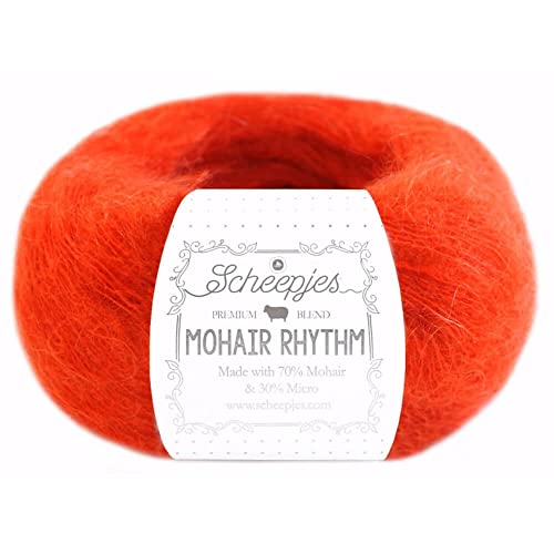 Scheepjes - Scheepjes 689 Cha Cha Mohair Rhythmus Garn - 10x25g von Scheepjes