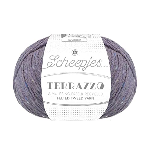 Scheepjes - Scheepjes 726 Mauve Terrazzo Garn - 5x50g von Scheepjes